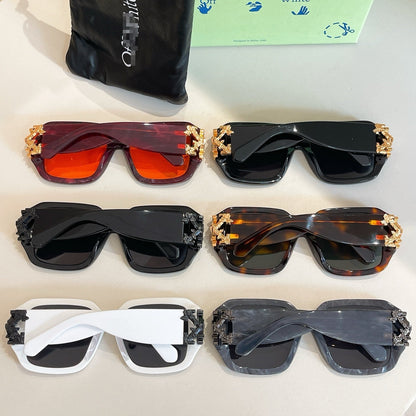 OFF-Whlte Arrow logo sunglasses#001