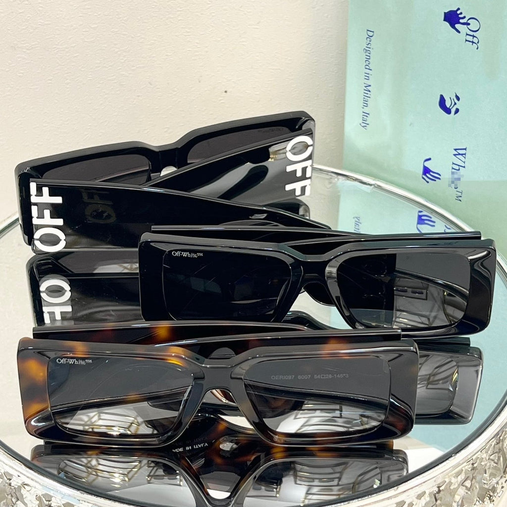 OFF-Whlte Arrow logo sunglasses#097