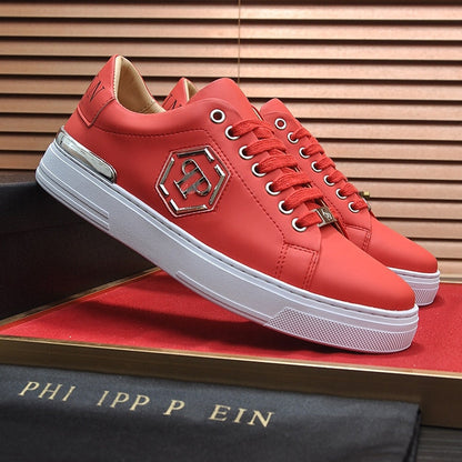PP Men New Men's leather sneakers#8
