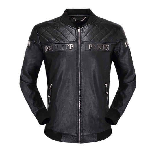 PP 6977 Leather Padded Jacket#9