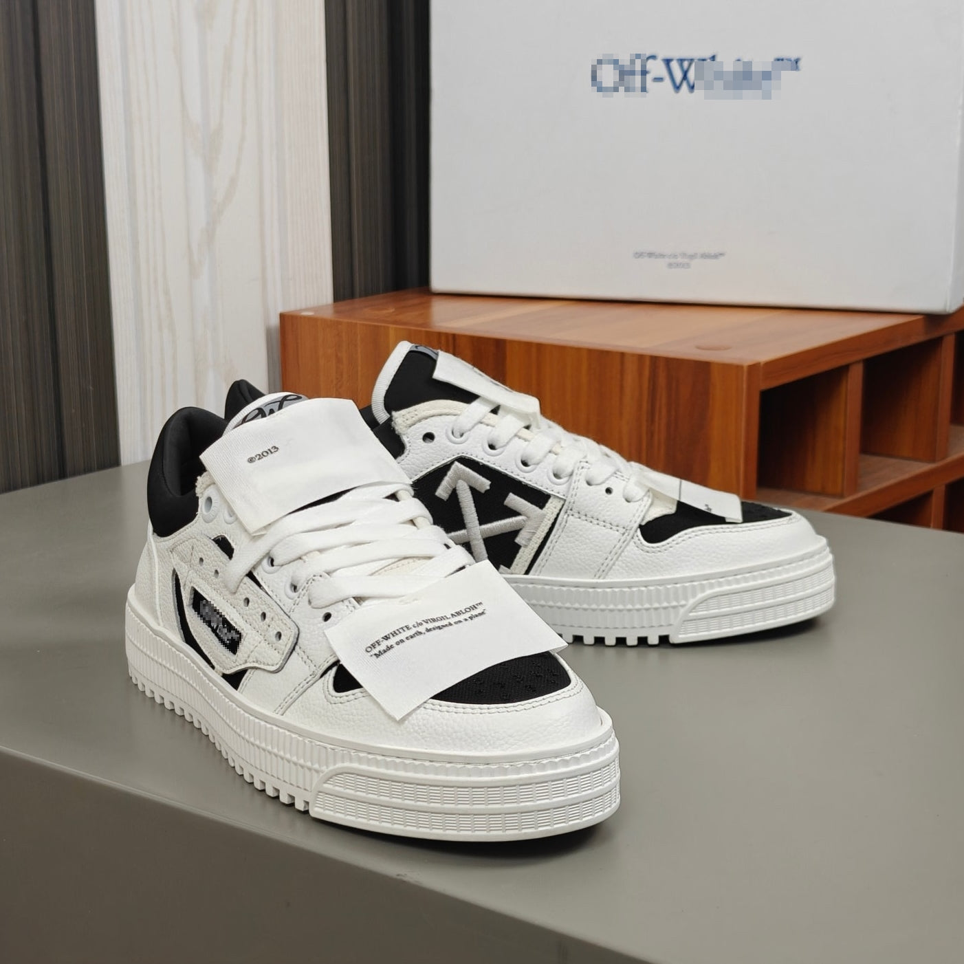 OFF-Whlte Arrow logo Sports shoes#6