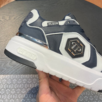 SOLA letter leather Sneakers