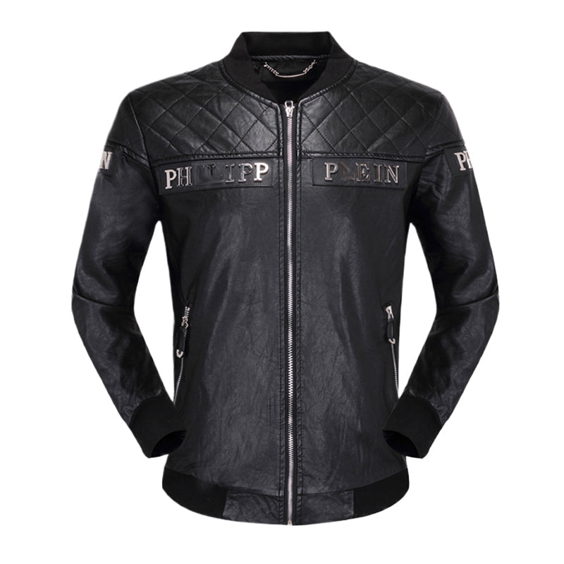 PP 6977 Leather Padded Jacket#9