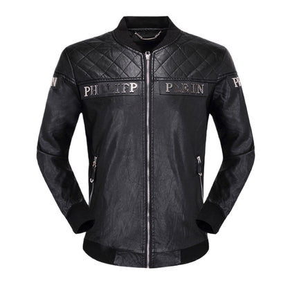 PP 6977 Leather Padded Jacket#9