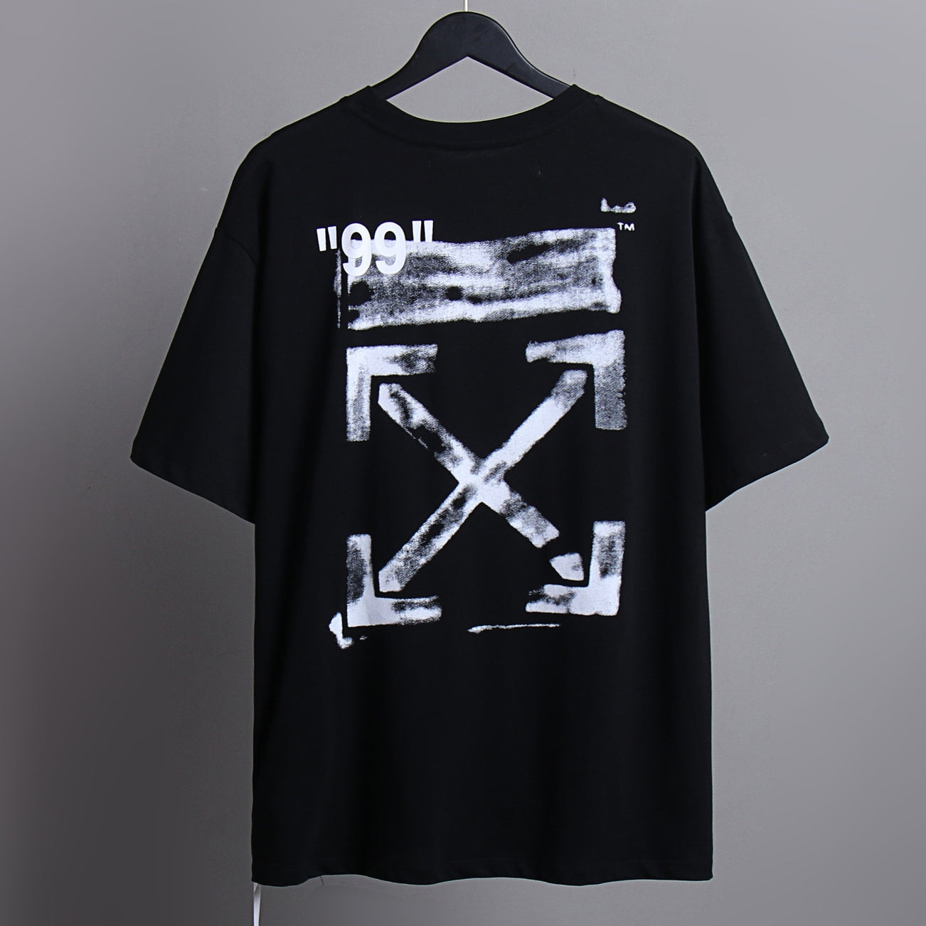 OFF-Whlte Arrow logo print T-shirt#2