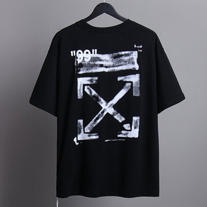 OFF-Whlte Arrow logo print T-shirt#2
