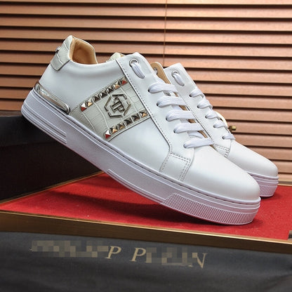 PP Men's Leather Sneakers