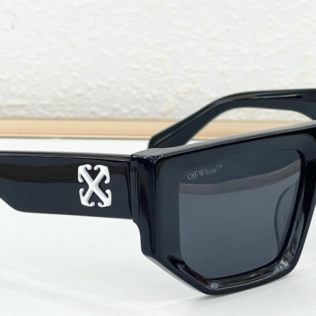 OFF-Whlte Arrow logo sunglasses#3