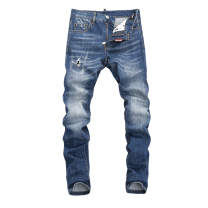 SOLA-DSQ2 New Man Casual Trousers Hole Jeans
