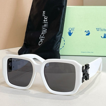 OFF-Whlte Arrow logo sunglasses#001