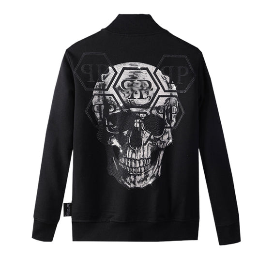 PP New Rhinestone Skull Hoodie#3