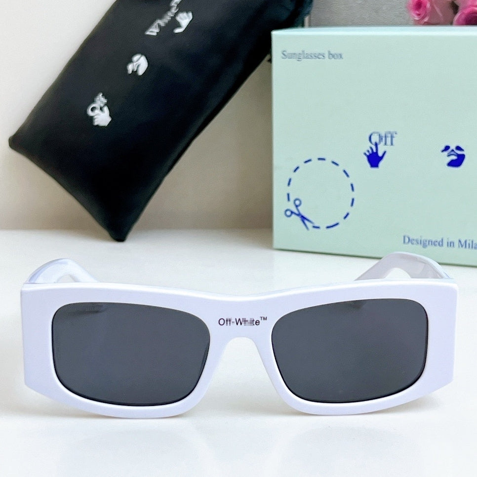 OFF-Whlte Arrow logo sunglasses#056