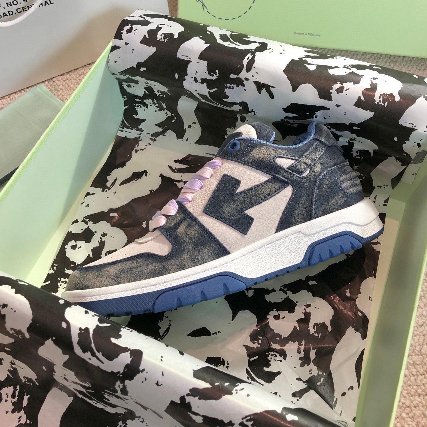 OFF-Whlte Arrow logo Sports shoes#10