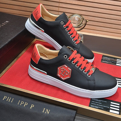 PP Men New Men's leather sneakers#8