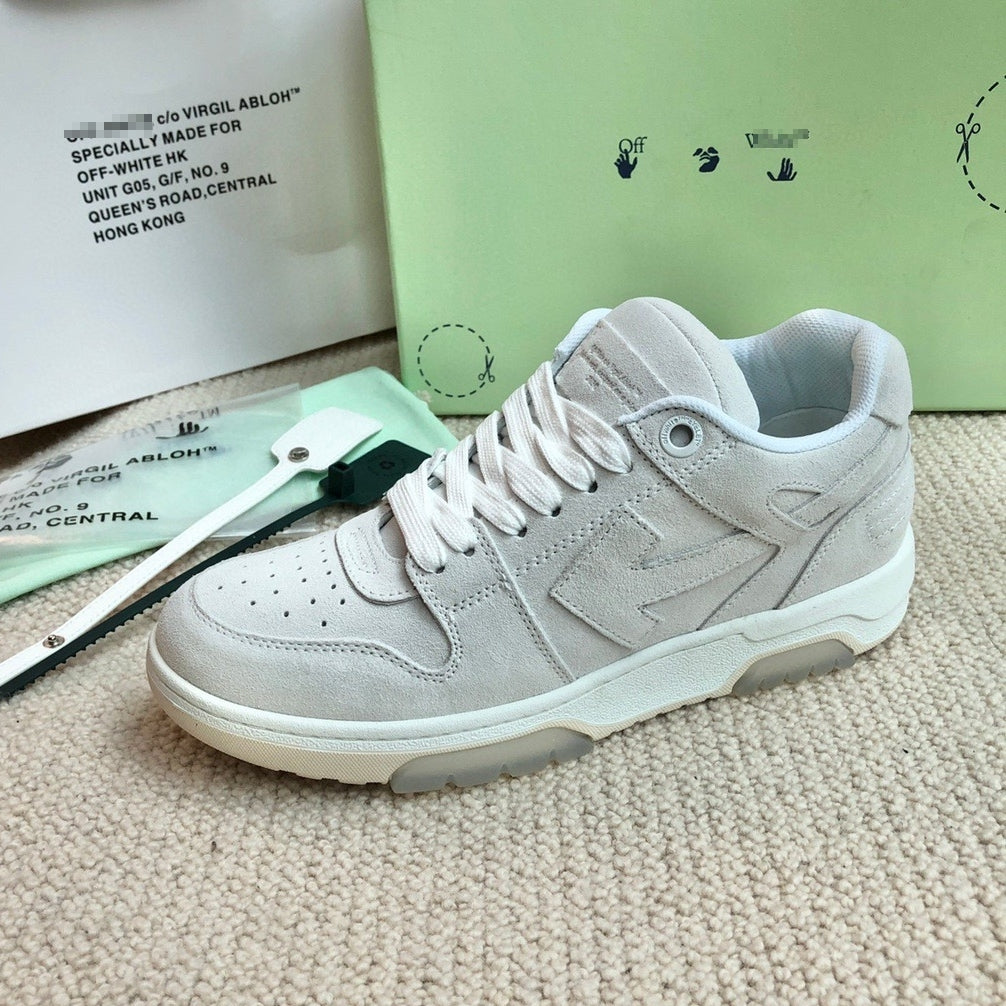 OFF-Whlte Genuine Leather Sports shoes#10