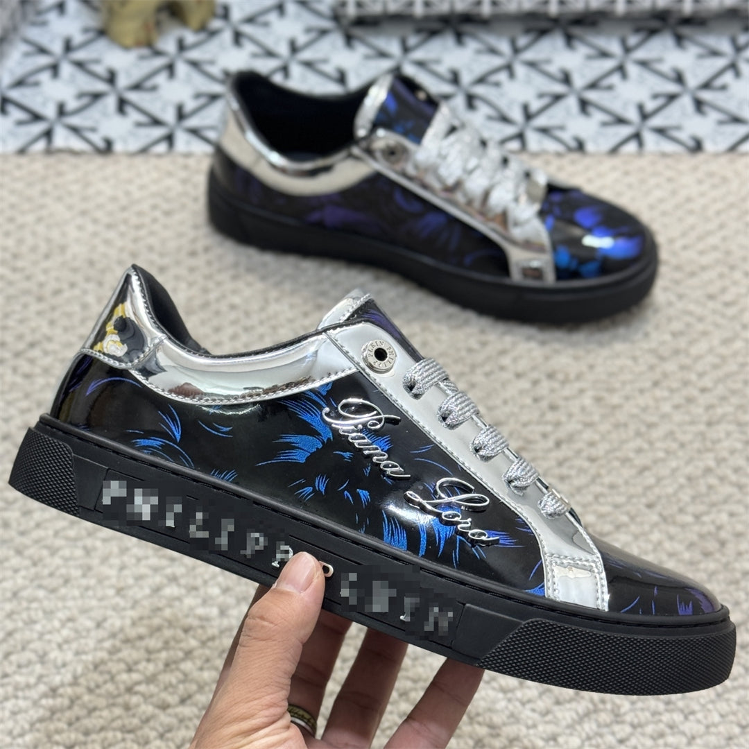 PP New Men's Leather Sneakers