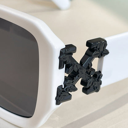 OFF-Whlte Arrow logo sunglasses#001