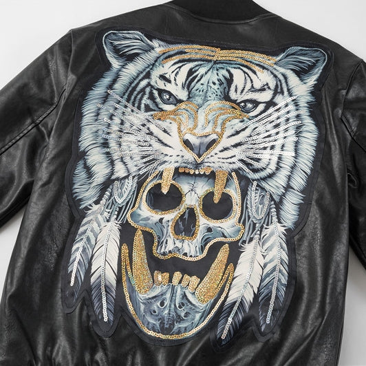 PP  Tiger Head Diamond Jacket#23