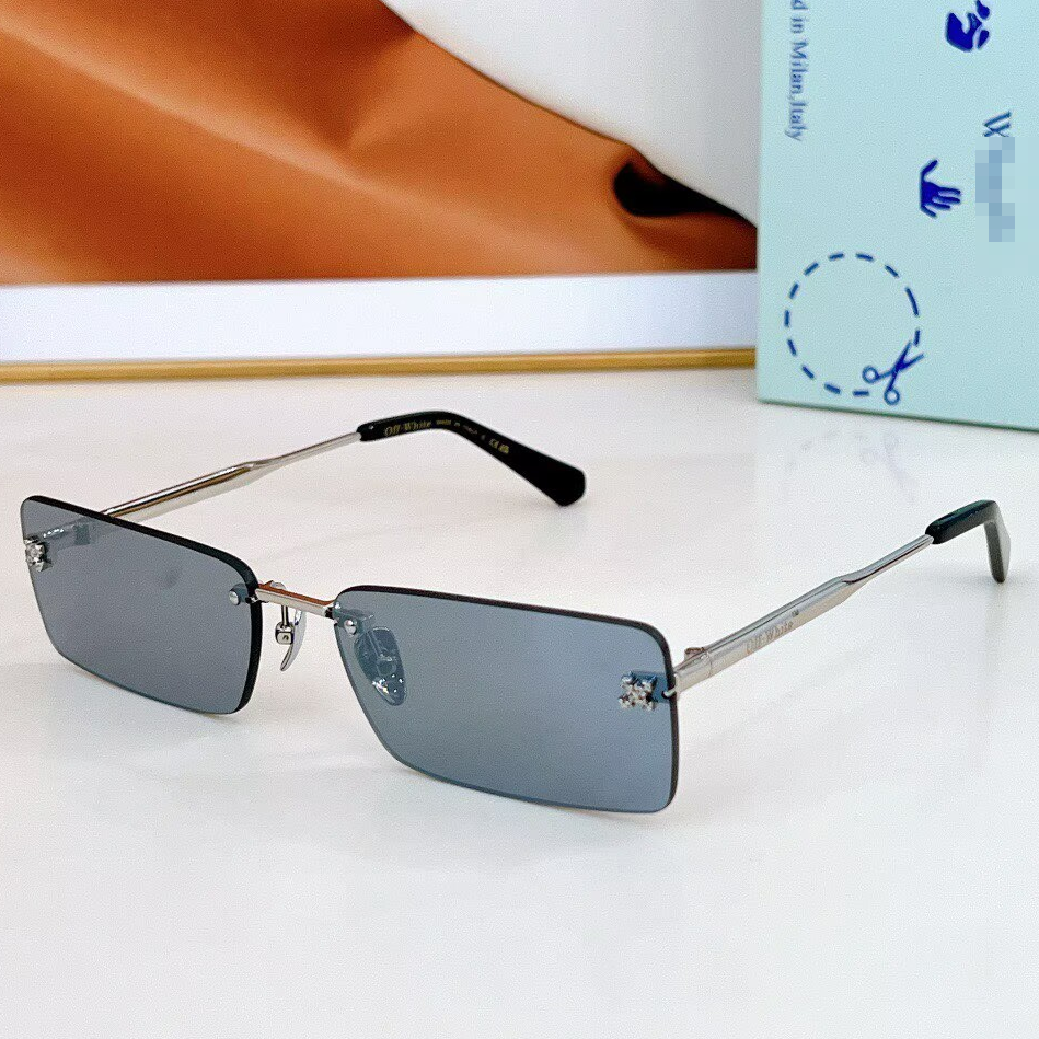 OFF-Whlte Arrow logo sunglasses#096