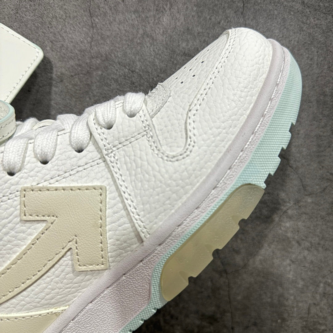 OFF-Whlte Arrow logo leather Sports shoes#16