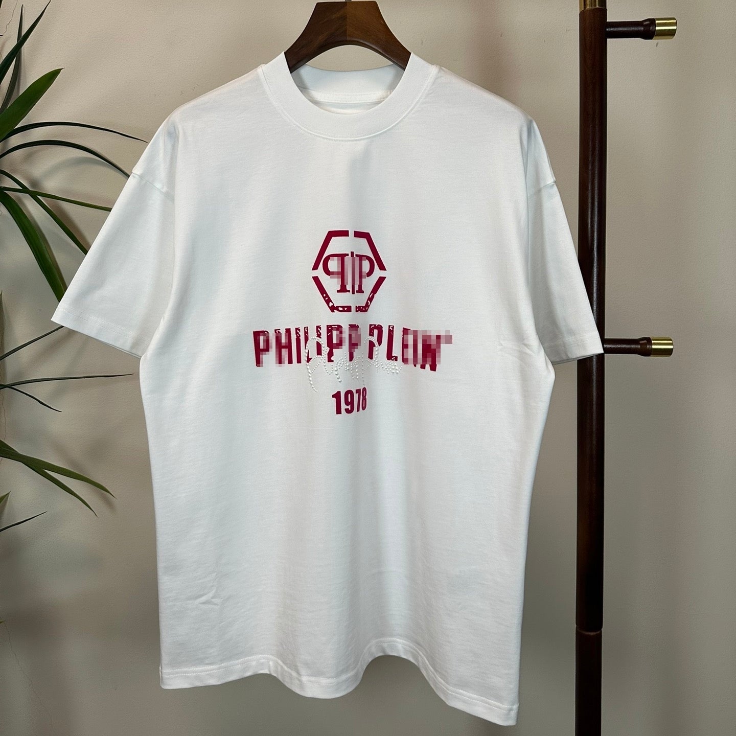 PP Hot-drilled letters T-shirt#36