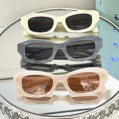 OFF-Whlte Arrow logo sunglasses#087