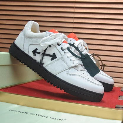 OFF-Whlte Genuine Leather Sports shoes#11