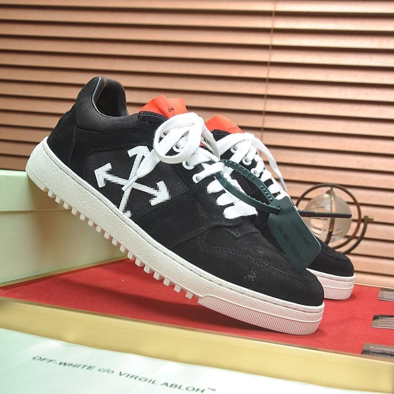 OFF-Whlte Genuine Leather Sports shoes#11