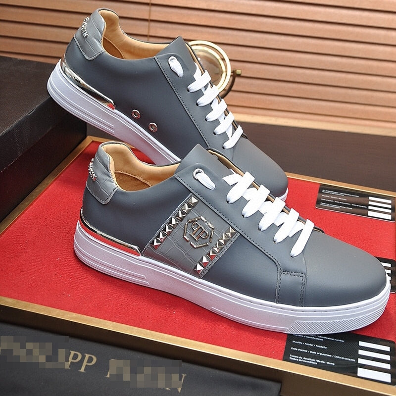 PP Men's Leather Sneakers
