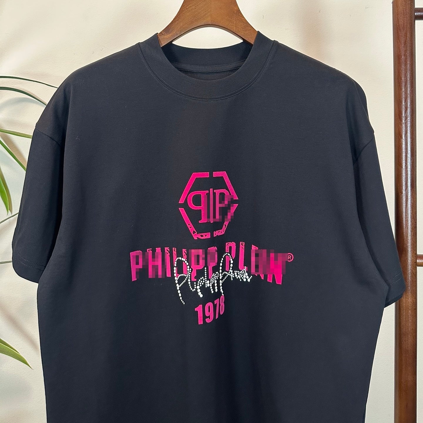 PP Hot-drilled letters T-shirt#36