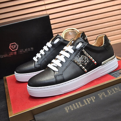 PP Men's Leather Sneakers
