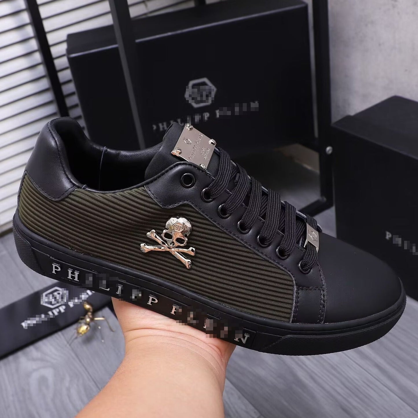 PP men's new lettering sneakers#15