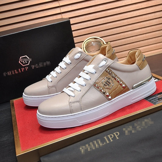 PP Men's Leather Sneakers