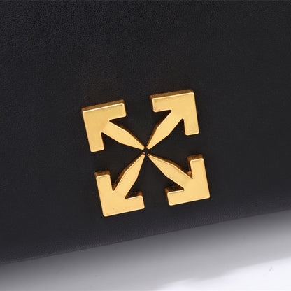 OW Genuine leather shoulder and crossbody bag