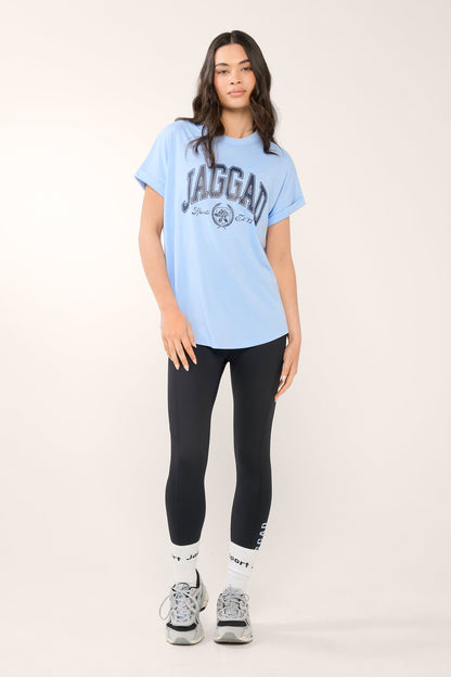 CHELSEA CITY CUFFED SLEEVE TEE BLUEBELL