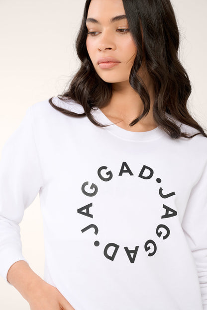 CLASSIC CIRCLE SWEATER WHITE