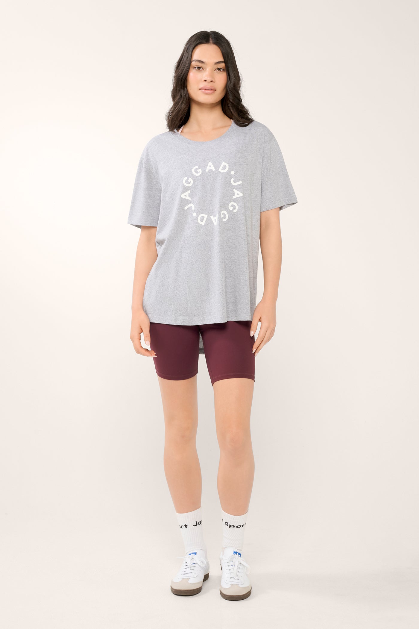 CLASSIC CIRCLE TEE GREY MARLE