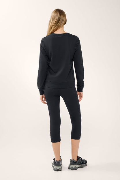 CLASSIC STACK SWEATER BLACK