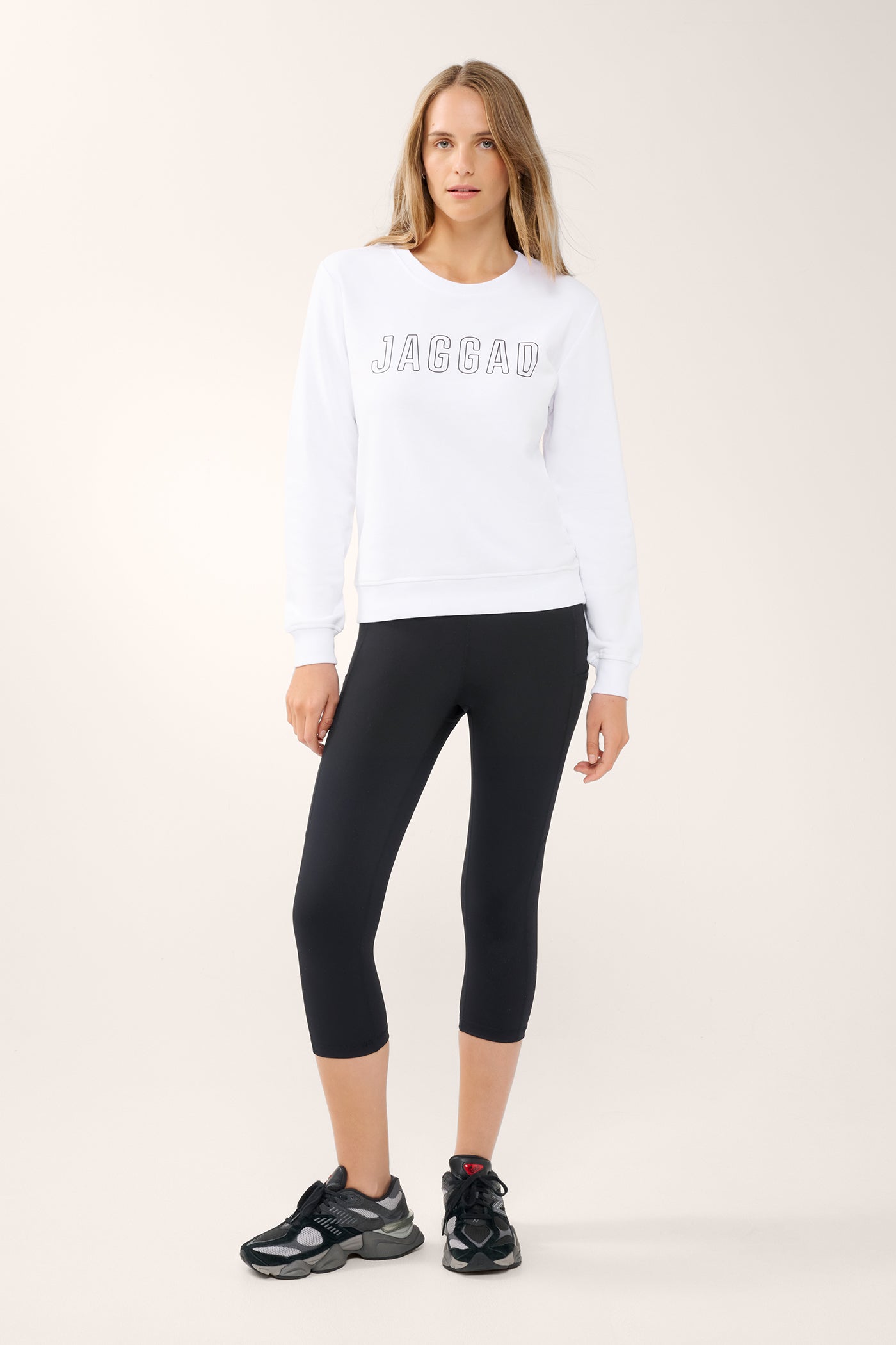 Classic Keyline Sweater White