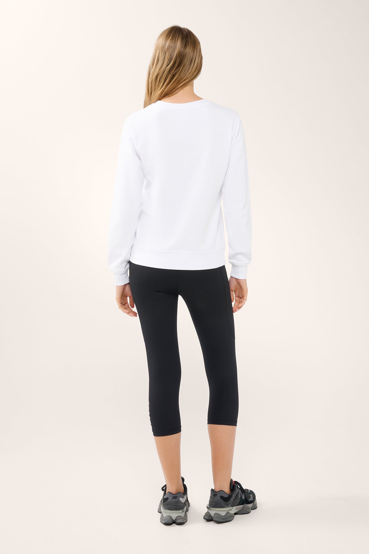 Classic Keyline Sweater White