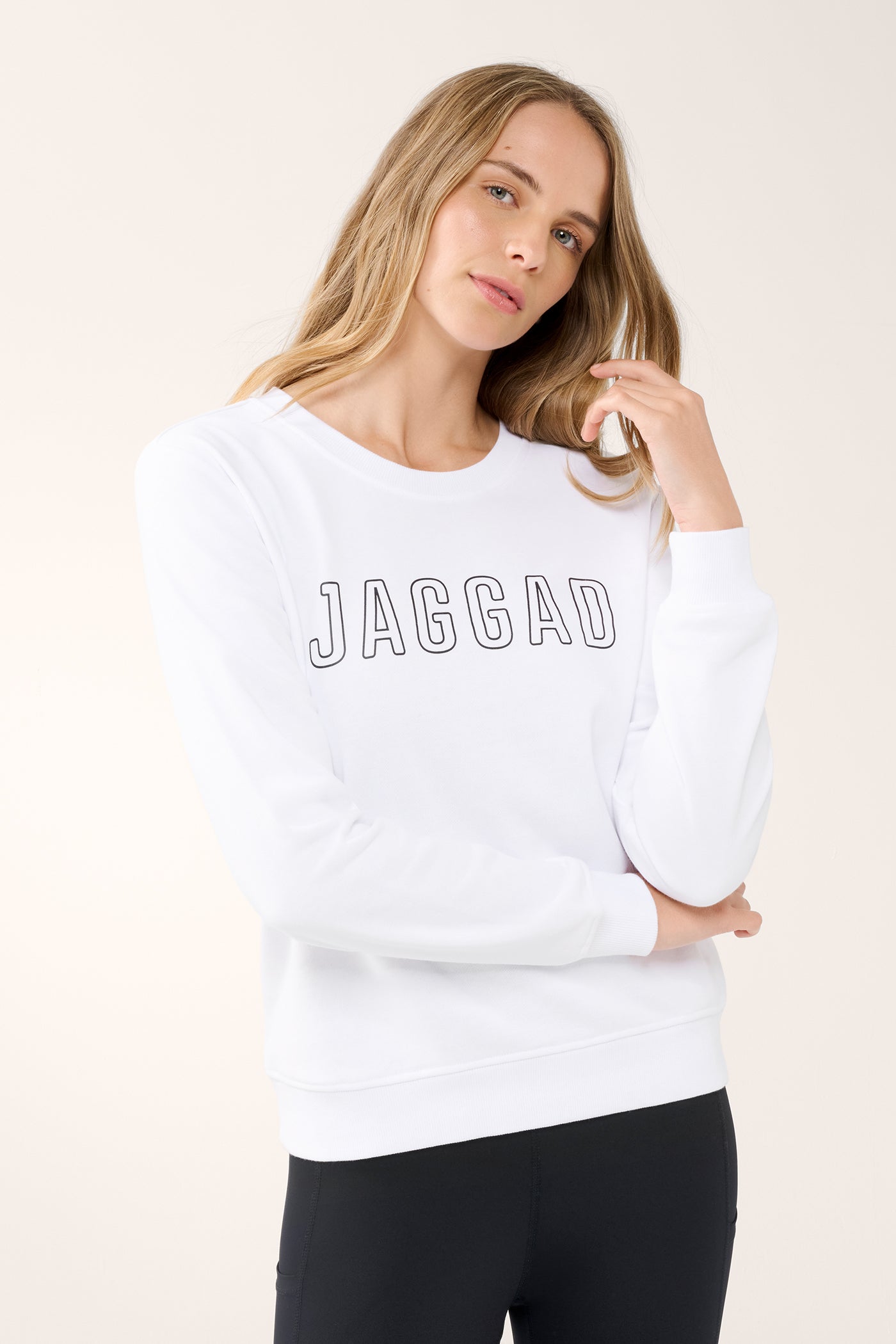 Classic Keyline Sweater White