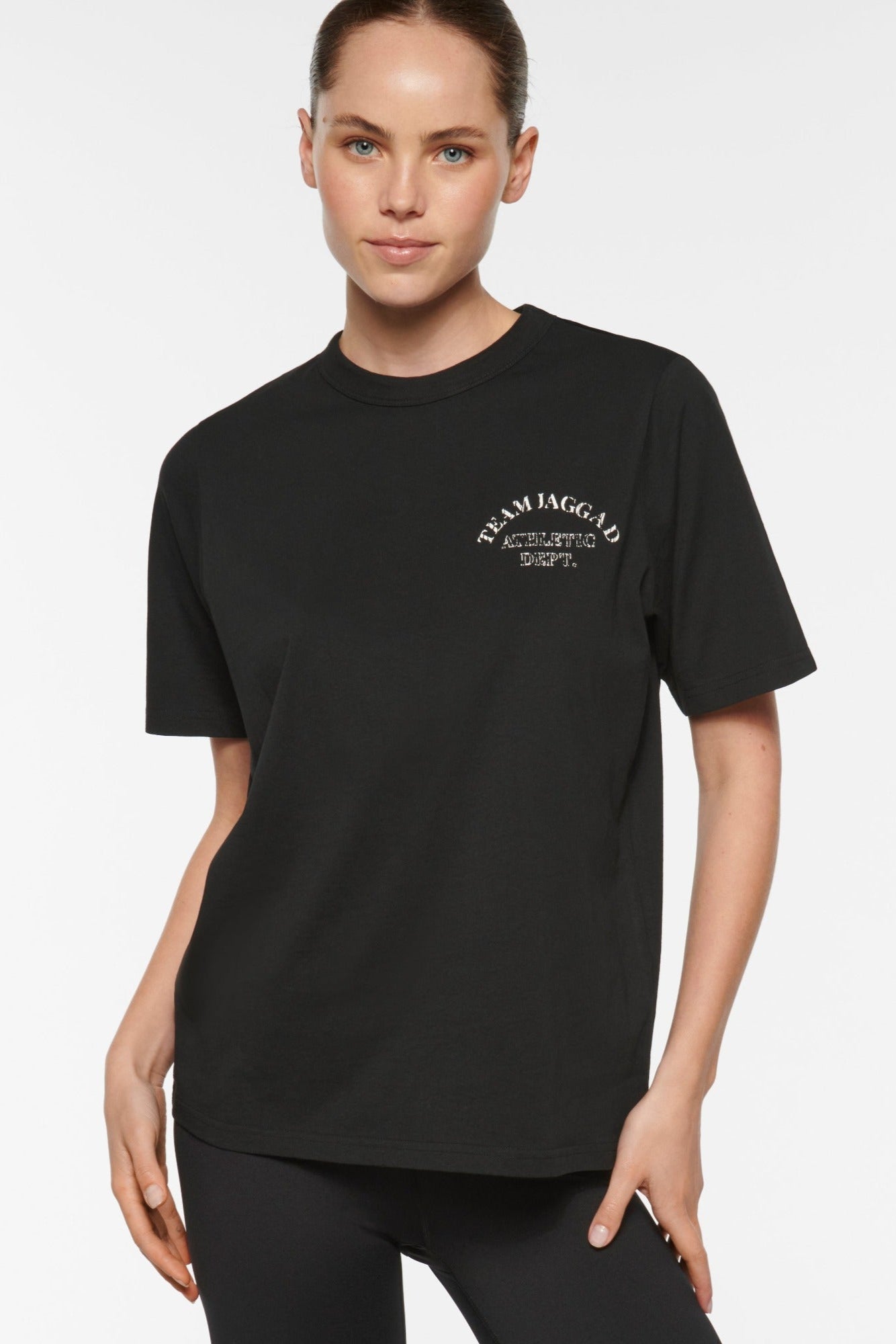 VENTURA BOXY TEE BLACK