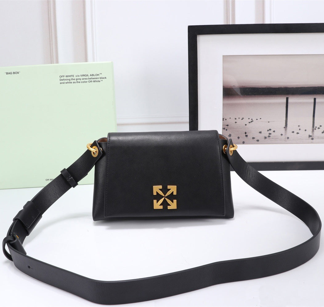 OW Genuine leather shoulder and crossbody bag