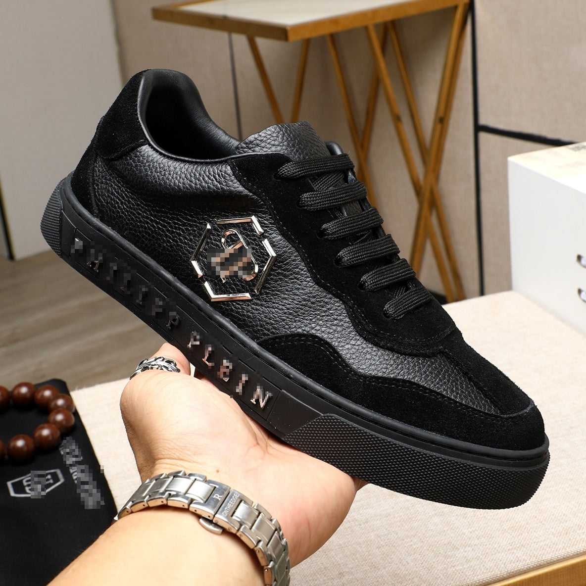 PP leather sneakers#55