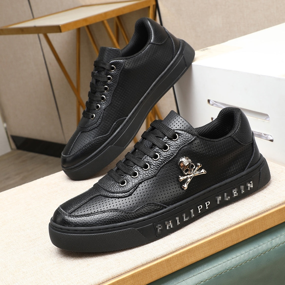 PP leather sneakers#55