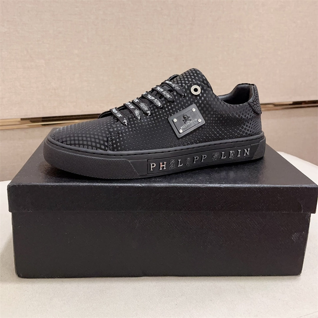 PP New Skull leather Sneakers