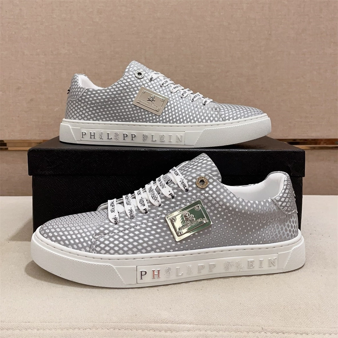 PP New Skull leather Sneakers