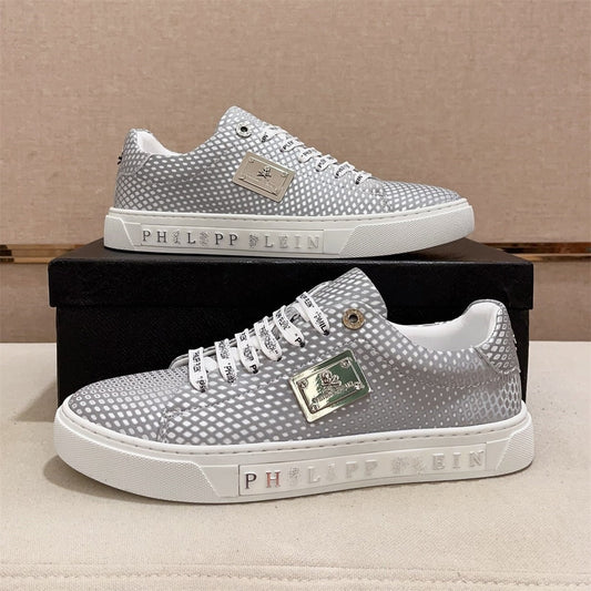 PP New Skull leather Sneakers