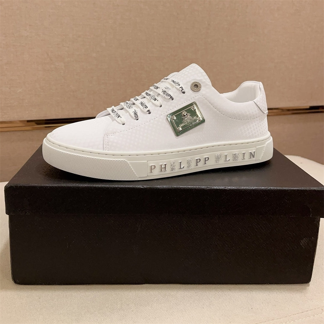 PP New Skull leather Sneakers