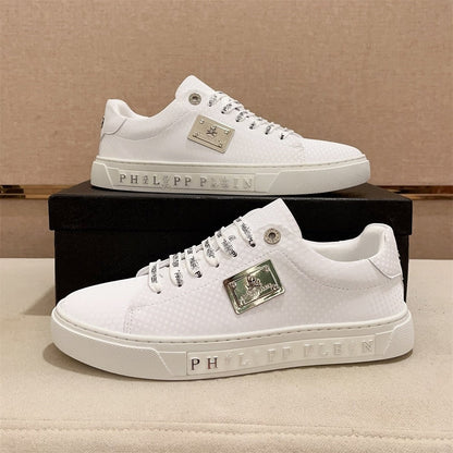 PP New Skull leather Sneakers